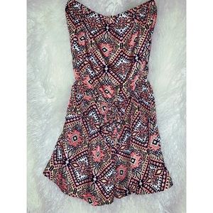 Tribal Print Romper